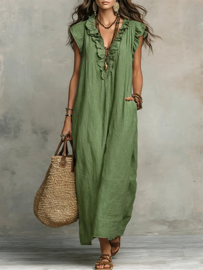 CAMELIA | LONG BOHEMIAN DRESS