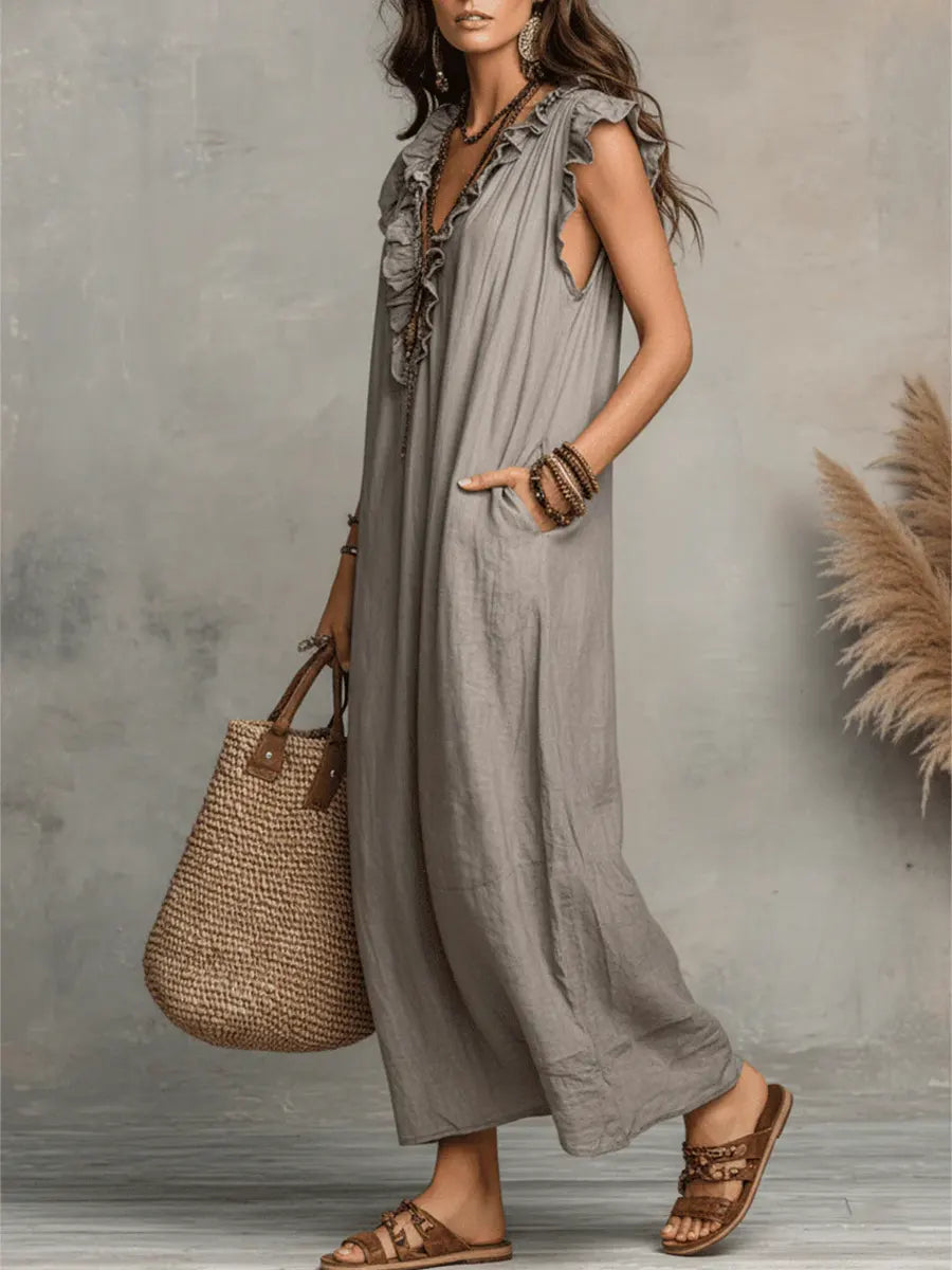 CAMELIA | LONG BOHEMIAN DRESS