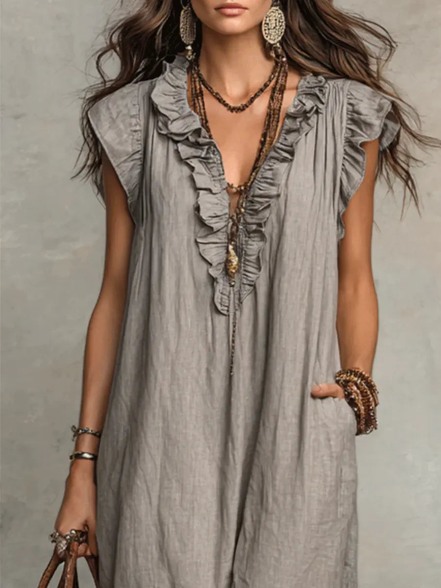 CAMELIA | LONG BOHEMIAN DRESS
