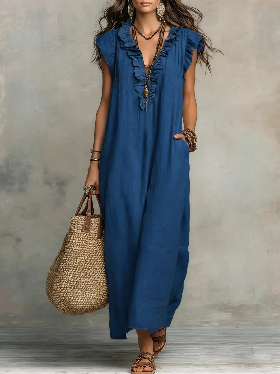 CAMELIA | LONG BOHEMIAN DRESS