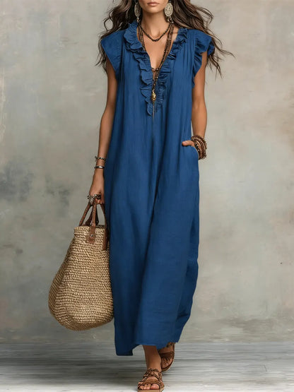 CAMELIA | LONG BOHEMIAN DRESS
