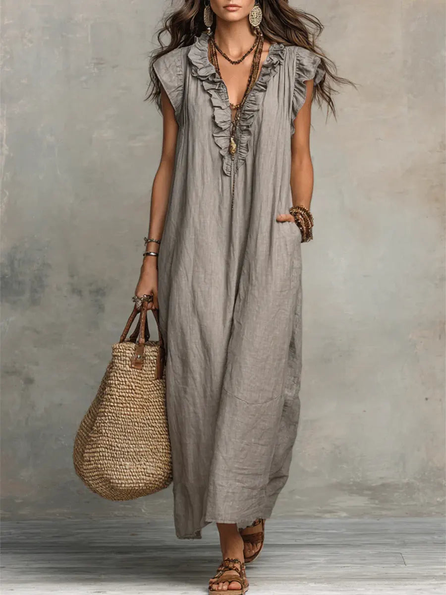 CAMELIA | LONG BOHEMIAN DRESS