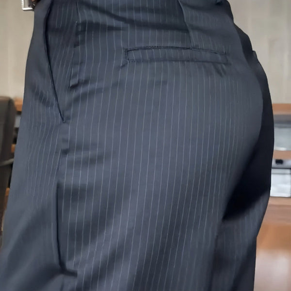 MAYA | ELEGANT, FIGURE-FLATTERING TROUSERS WITH STRIPES