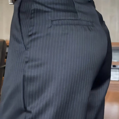 MAYA | ELEGANT, FIGURE-FLATTERING TROUSERS WITH STRIPES
