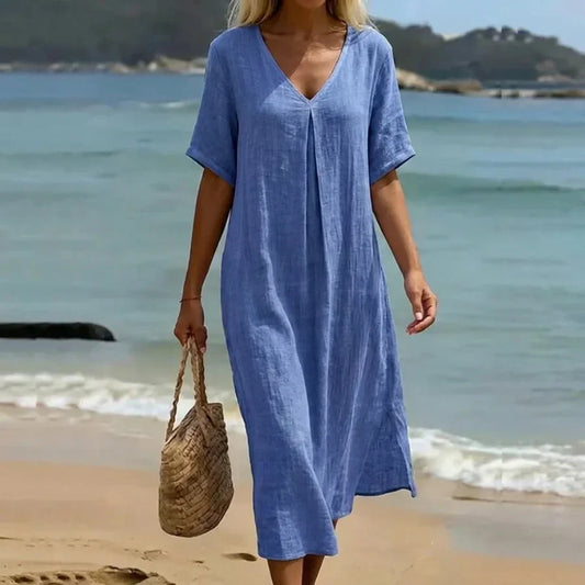 WRENLEY | RELAXED FLOWING MAXI DRESS