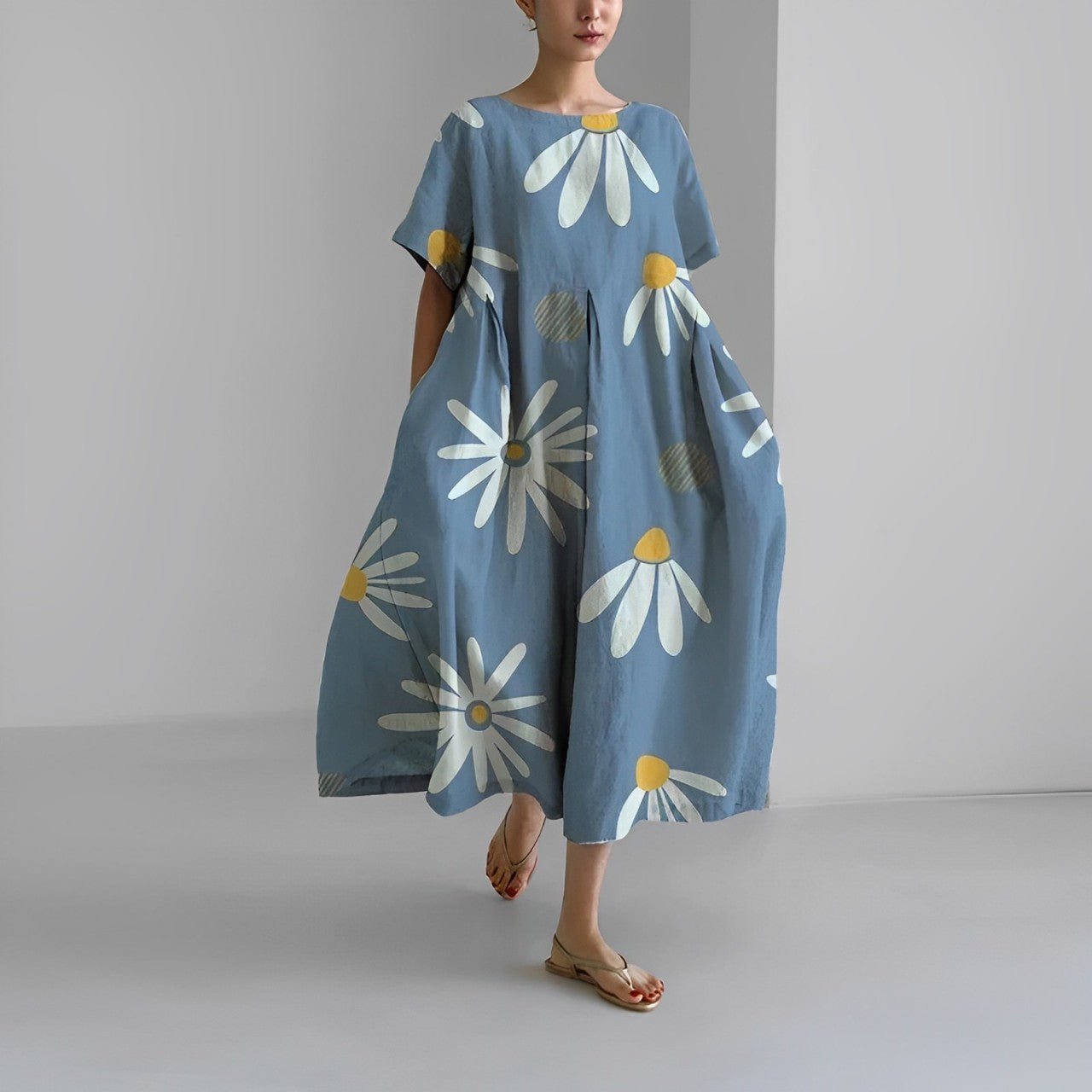 GRACY| GARDEN GODDRES DRESS